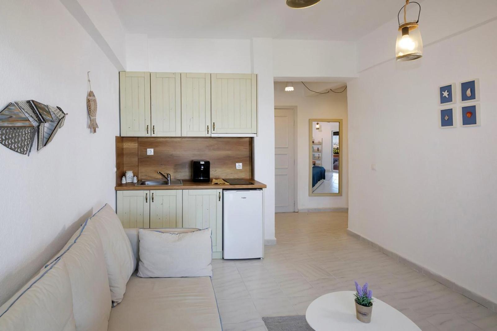 Nikiti Seafront Blue Apartment Exterior photo