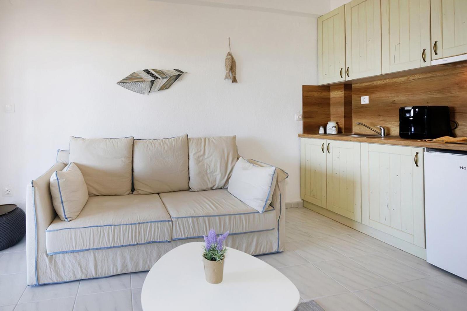 Nikiti Seafront Blue Apartment Exterior photo
