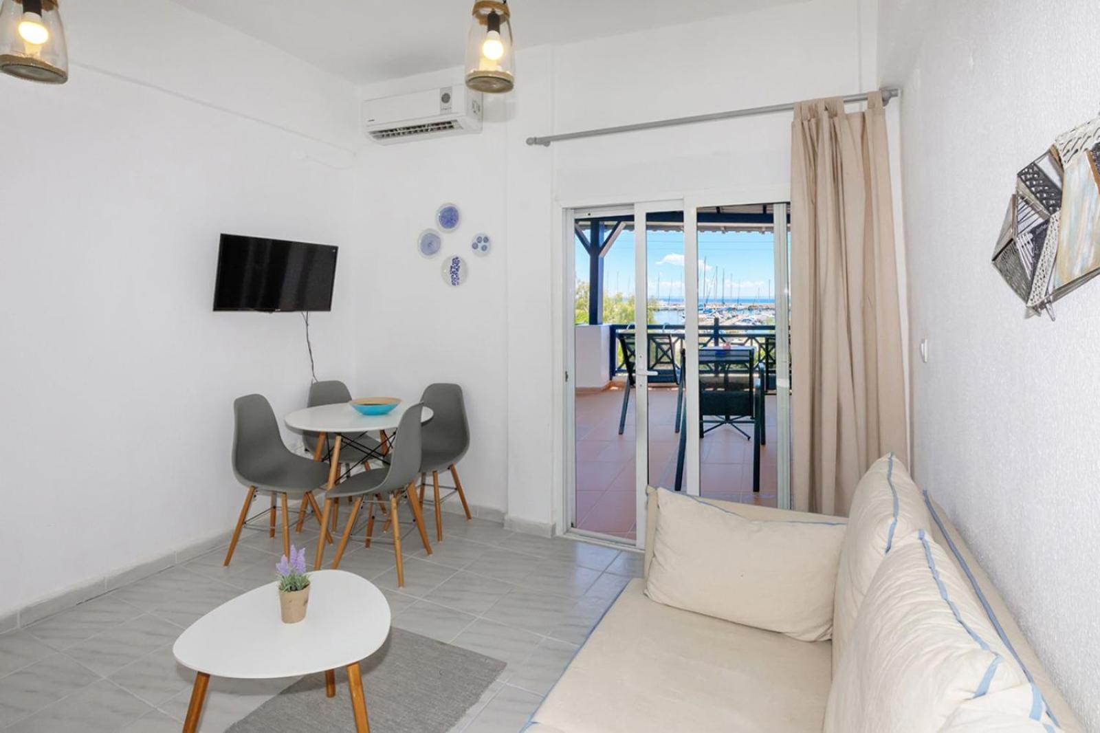 Nikiti Seafront Blue Apartment Exterior photo